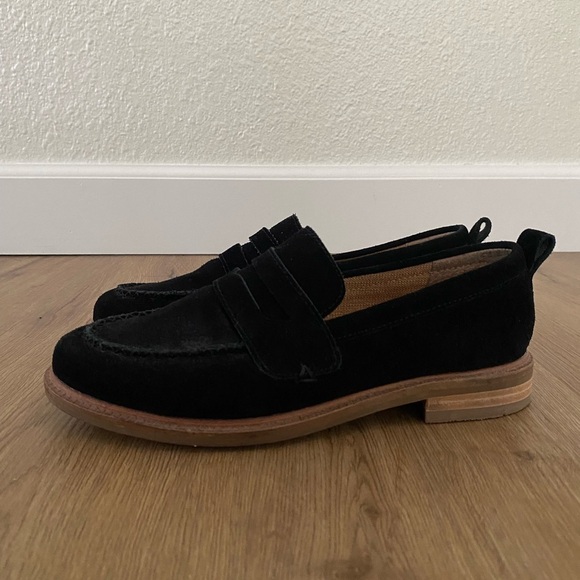 Anthropologie Kelsi Dagger Brooklyn Lens Black Suede Loafers,
7 NWOT main image 8